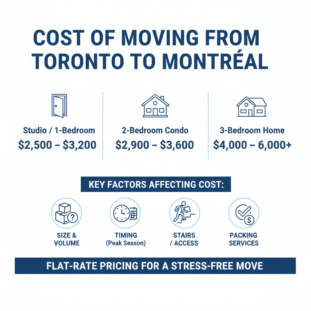 Moving from Toronto to Montreal
