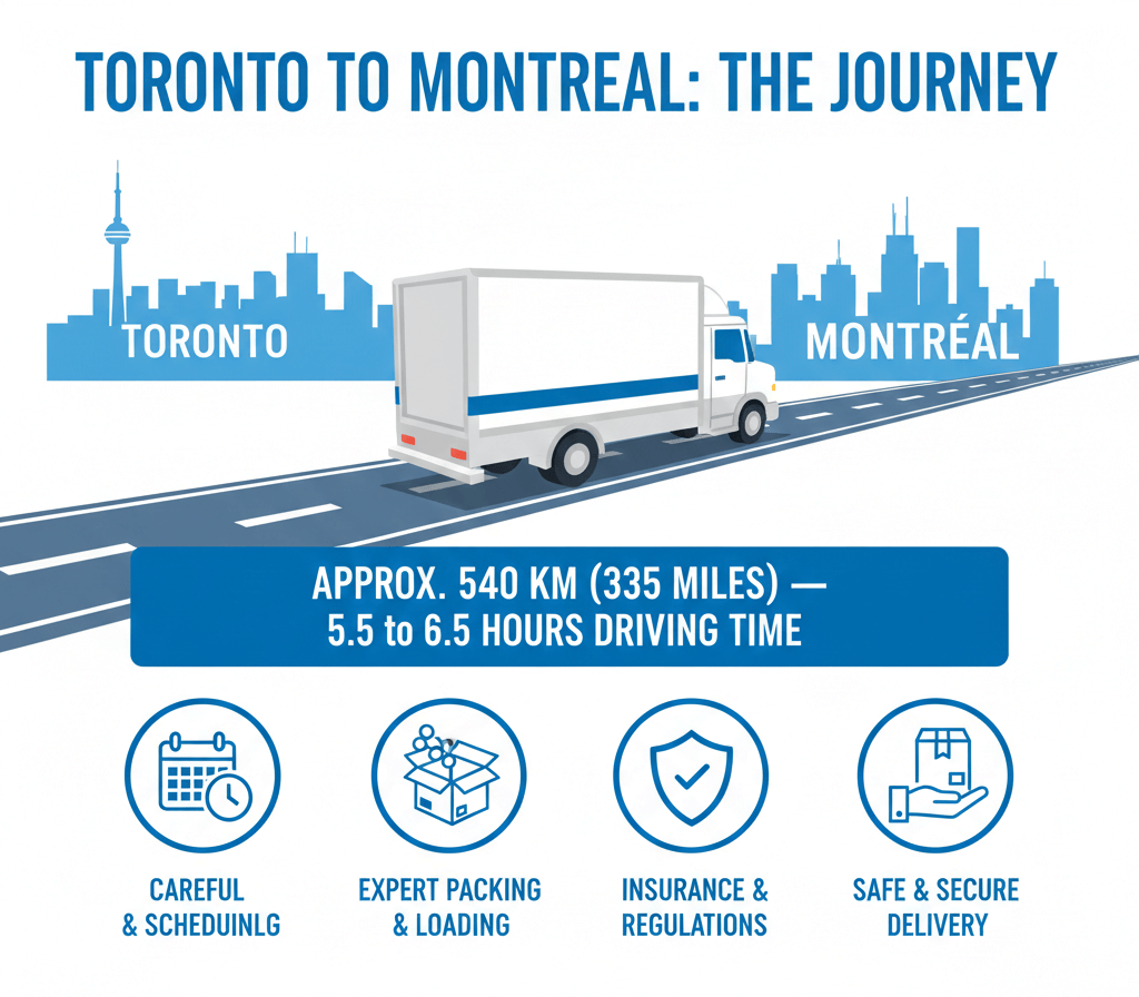 Moving from Toronto to Montreal