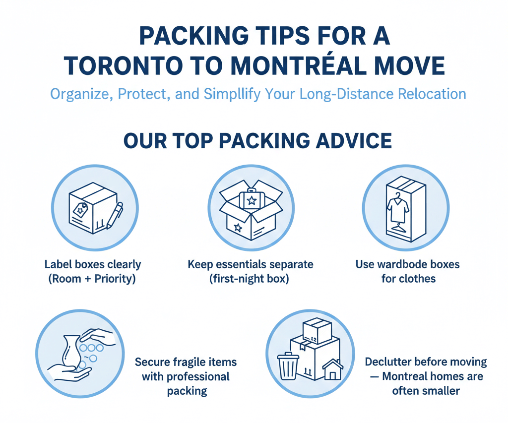 Moving from Toronto to Montreal